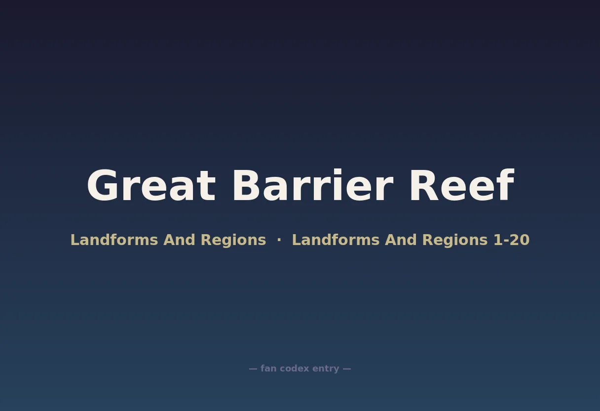 Great Barrier Reef