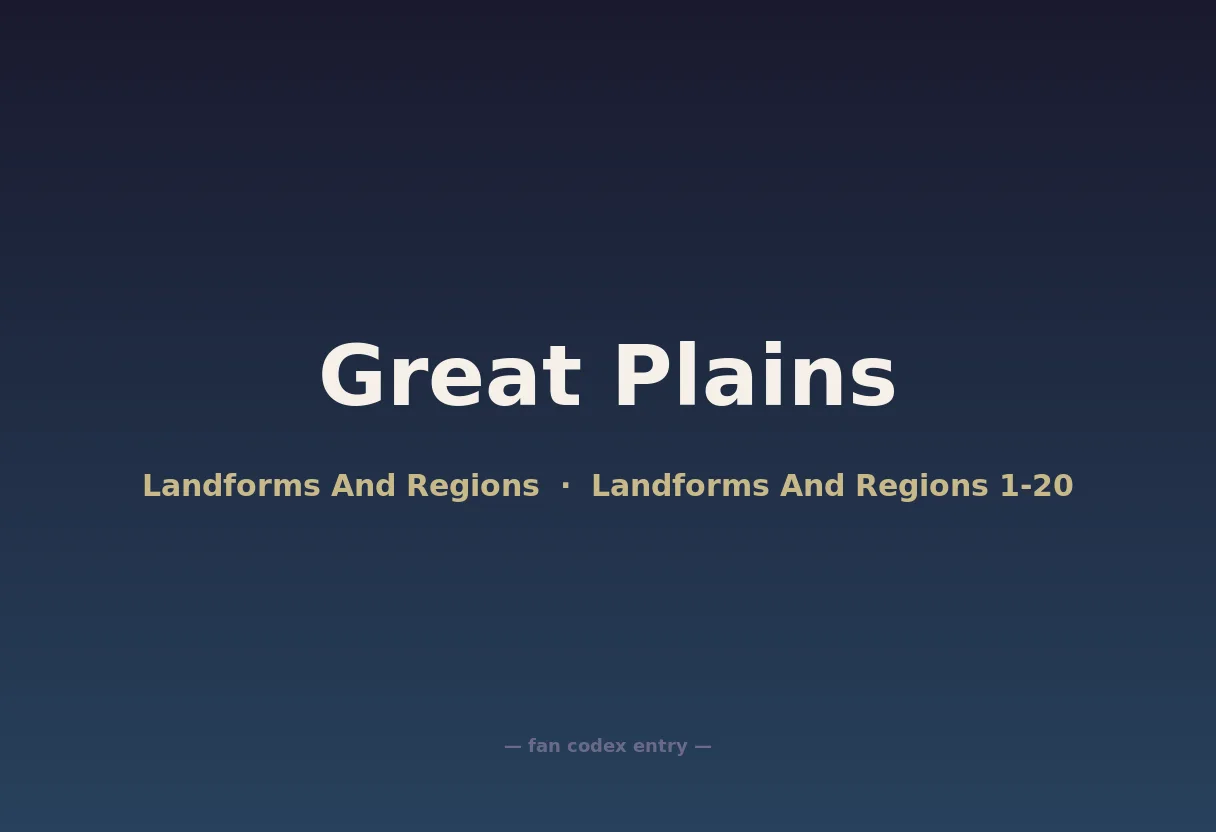 Great Plains